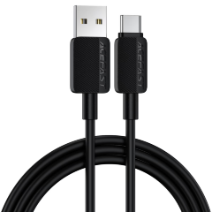 Кабель ACEFAST C26-04 USB-A to USB-C silicone charging data cable - Black