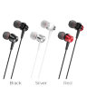 Наушники Borofone BM52 Revering wired earphones with microphone - Red