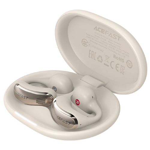 Беспроводные наушники ACEFAST FA006 ACECLIP Pro wireless earbuds Light Gold