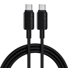 Кабель ACEFAST C26-03 USB-C to USB-C PVC charging data cable - Black