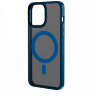Чехол Keephone alloy magsafe для 14 promax - Blue
