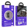 Автомобильное ЗУ hoco NZ1 Developer 36W dual port QC3.0 car charger set (Micro) Black