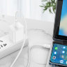 Кабель Hoco X96 hyper 100W fast charging data cable type-c to type-c - White