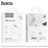 Зарядное устройство Hoco C111A Lucky dual-port PD30W+QC3.0 Charger set (type-c to type-c)(EU) - Белый
