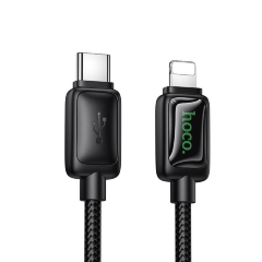 Кабель HOCO U146 Mundo PD30W charging data cable IP - Black