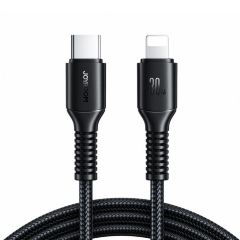 Кабель JOYROOM S-A9U Long-Lasting Series 30W fast Charging data Cable (Type-c to L) 1M - Black