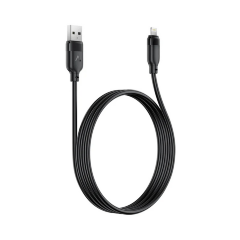 Кабель ACEFAST C16-02 USB-A to L TPU charging data cable - Black