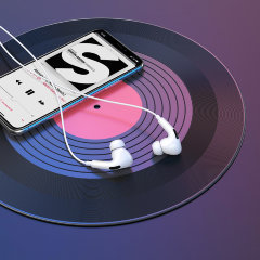 Наушники Borofone Wired earphones BM30 Pro - White