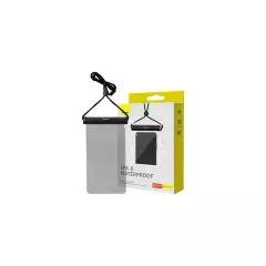 Водонепроницаемый чехол BASEUS AquaGlide Waterproof Phone Pouch With Cylindrical Slide Lock - Cluster Black (P60263701113-00)
