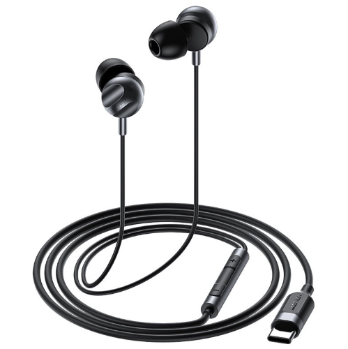 Наушники ACEFAST L6 USB-C in-ear wired earphones with mic, Black