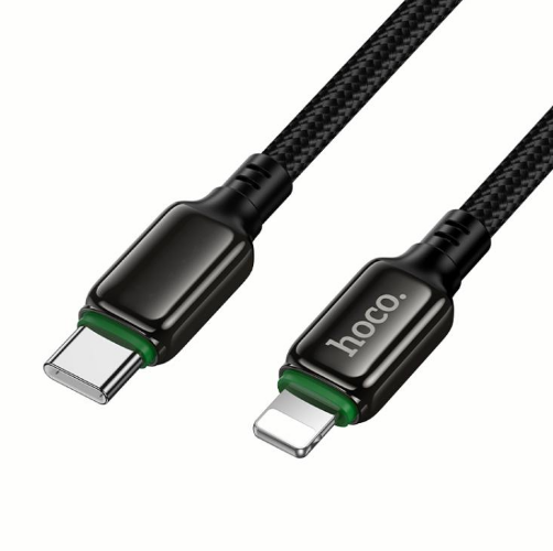 Кабель HOCO X127 Exceed PD30W charging data cable IP - Black