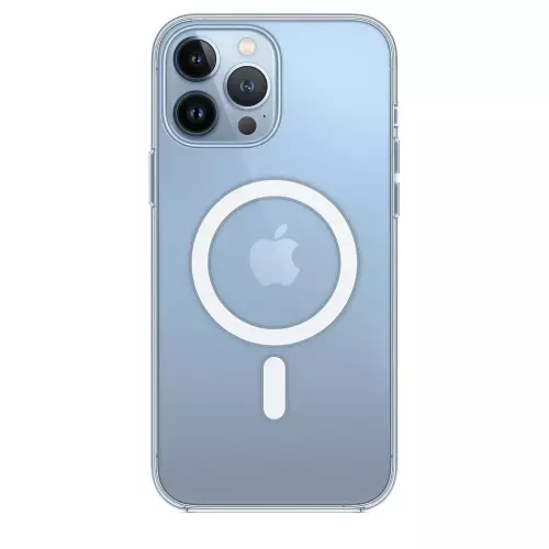 Чехол Clear Case Magsafe iPhone 17 Pro Max Blue