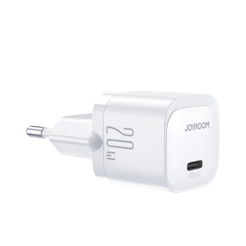 Сетевой адаптер JOYROOM JR-TCF02 PD 20W mini Charger - White