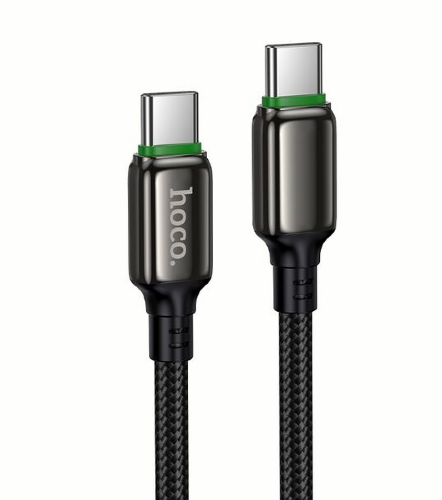 Кабель HOCO X127 Exceed 60W charging data cable Type-C to Type-C - Black