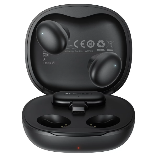Беспроводной микрофон ACEFAST R5 Wireless lavalier microphone - Black