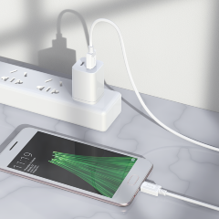 Кабель Hoco X73 Micro charging data cable - White
