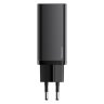 Зарядное устройство Baseus GaN2 lite USB+USB-C, 3A, 65W - Черный (CCGAN2L-B01)