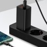 Зарядное устройство Baseus GaN2 lite USB+USB-C, 3A, 65W - Черный (CCGAN2L-B01)