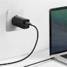 Зарядное устройство Baseus GaN2 lite USB+USB-C, 3A, 65W - Черный (CCGAN2L-B01)