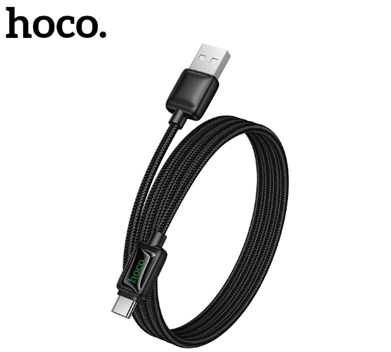 Кабель HOCO U146 Mundo charging data cable Type-c Black