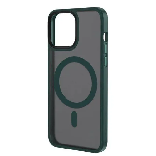 Чехол Dfans design matte smooth+magsafe для iPhone 14 Plus - Green