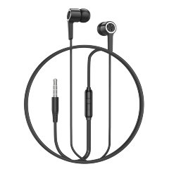Наушники Hoco M104 Gamble universal earphones with mic - Black