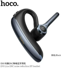 Беспроводная гарнитура HOCO E90 Liya ENC noise reduction BT headset - Black