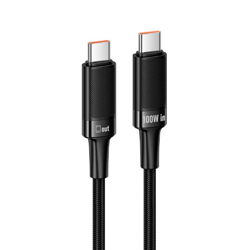 Кабель HOCO U153 Extreme 100W multi-Protocol charging cable Type-c to Type-c Black
