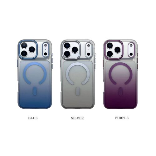 Чехол Santa Barbara Augus Phone case Magsafe for IP 17/18 Pro Max (6.9) - Silver