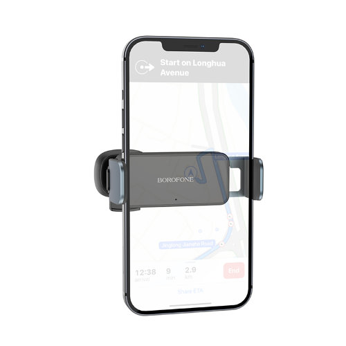 Автодержатель Borofone BH66 Smart electric car holder - Black