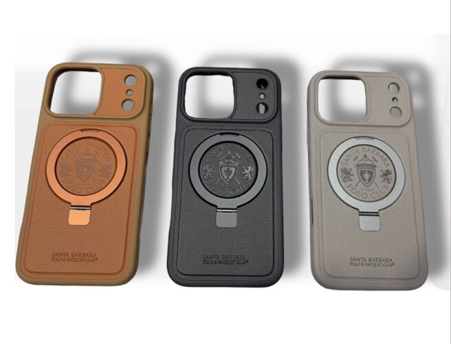 Чехол SANTA BARBARA Primo Phone case Magsafe for IP 17 Pro Max (6.3) Brown