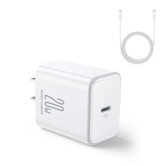 Кабель JOYROOM JR-TCF20 PD20W Charger Cable (C to C) 1m - White