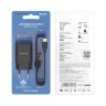 Сетевой адаптер Borofone BA20A Sharp single port charger set (Micro) (EU) - Черный