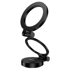 Автомобильный держатель HOCO H98 Rider Folding Ring Magnetic car holder Black