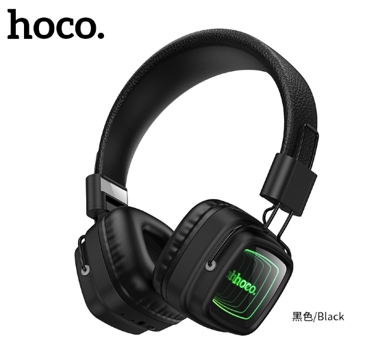 Беспроводные наушники HOCO W72 Eari III abyss mirror BT headphones - Black