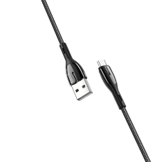 Кабель HOCO U89 Safeness charging data cable for Micro black