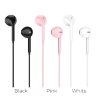 Наушники hoco M55 Memory sound wire control earphones with mic - Black