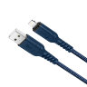 Кабель hoco X59 Victory charging data cable for Lightning 1m - Blue