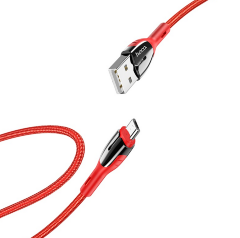 Кабель HOCO U89 Safeness charging data cable for Micro red