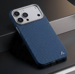 Чехол AIRITY Oriental Ink Veil case For IPhone 17/18 Pro - Stellar Blue