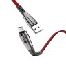Кабель hoco U70 Splendor charging data cable for Micro - Red