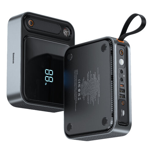 Cтартер Baseus Super Energy Ultra Jump Starter 3000A Cluster Black (C00251400111-00)