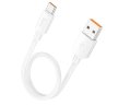 Кабель Hoco X96 Hyper 100W charging data cable Type-c (L=0.25m) - Белый