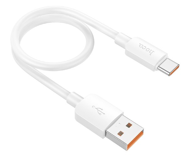 Кабель Hoco X96 Hyper 100W charging data cable Type-c (L=0.25m) - Белый