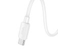 Кабель Hoco X96 Hyper 100W charging data cable Type-c (L=0.25m) - Белый