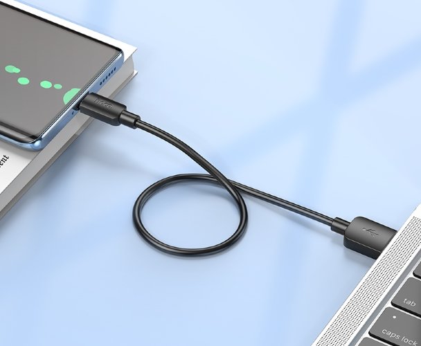 Кабель Hoco X96 Hyper 100W charging data cable Type-c (L=0.25m) - Белый