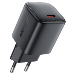 Зарядное устройство ACEFAST A119 PD45W mini GaN USB-C fast charger Set(P5)(EU) - Black