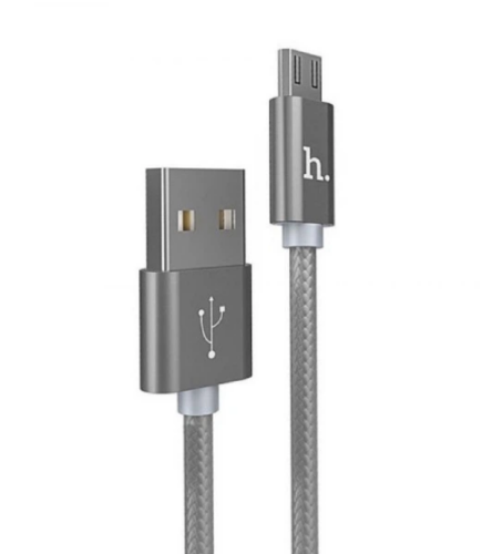 Кабель HOCO X2 knitted Micro USB Charging cable tarnish