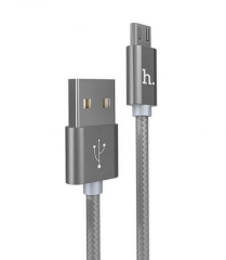 Кабель HOCO X2 knitted Micro USB Charging cable tarnish