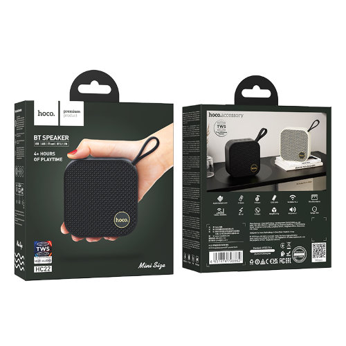 Колонка HOCO Hc22 auspicious sports BT speaker - Black